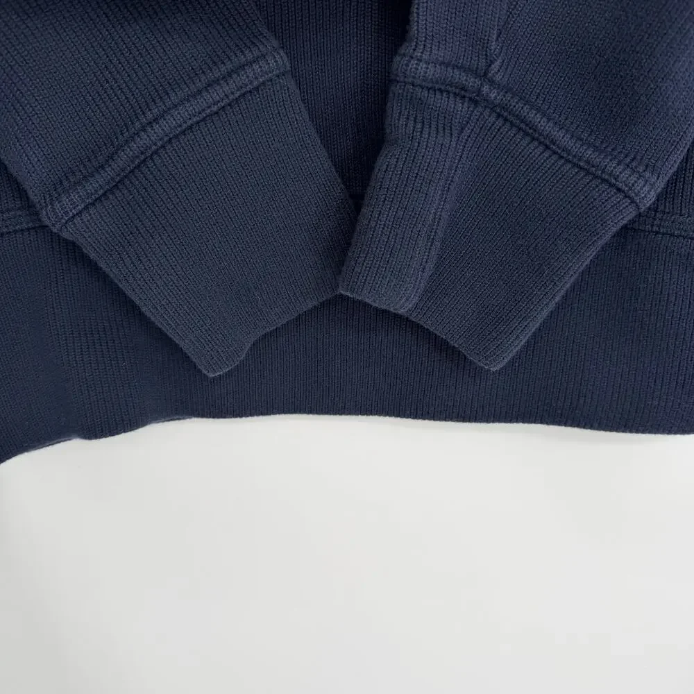 Banana Republic Sweater Men’s Medium Navy Fisherman Turtleneck‎ Outdoor Nautical